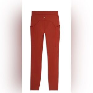Lululemon Power Thru High-Rise Tight 25" - Rust/Copper color